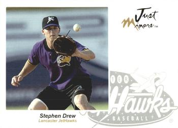 2005 Just Autographs #15 Stephen Drew Front