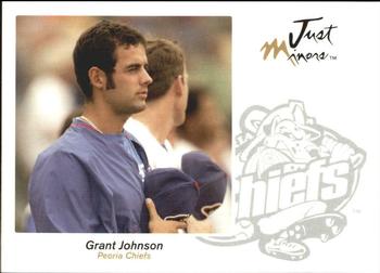 2005 Just Autographs #34 Grant Johnson Front