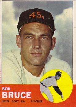 1963 Topps #24 Bob Bruce Front
