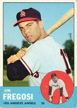 1963 Topps #167 Jim Fregosi Front