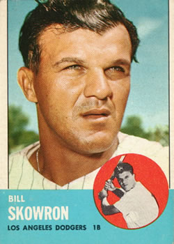 1963 Topps #180 Bill Skowron Front