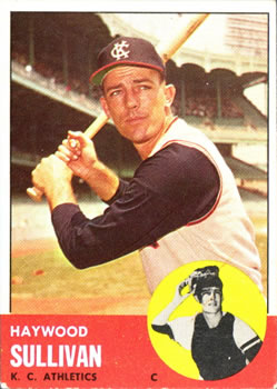 1963 Topps #359 Haywood Sullivan Front