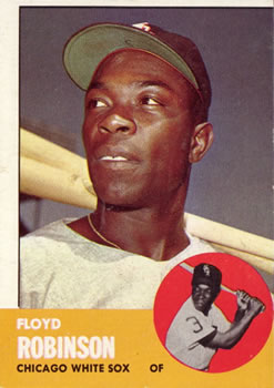 1963 Topps #405 Floyd Robinson Front