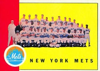1963 Topps #473 New York Mets Front