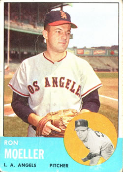 1963 Topps #541 Ron Moeller Front