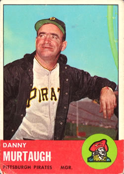 1963 Topps #559 Danny Murtaugh Front