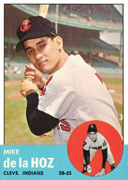 1963 Topps #561 Mike de la Hoz Front
