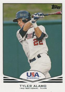 2011 Topps USA Baseball #USA-24 Tyler Alamo Front