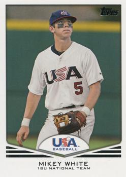 2011 Topps USA Baseball #USA-59 Mikey White Front