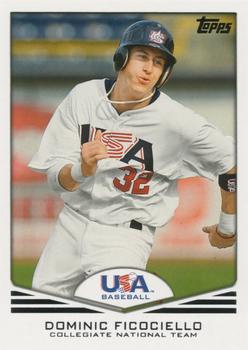 2011 Topps USA Baseball #USA-5 Dominic Ficociello Front