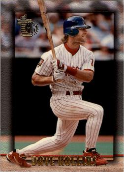 1995 Topps Embossed #47 Dave Hollins Front
