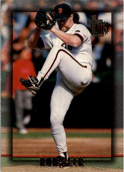 1995 Topps Embossed #138 Rod Beck Front