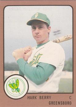 1988 ProCards #1575 Mark Berry Front