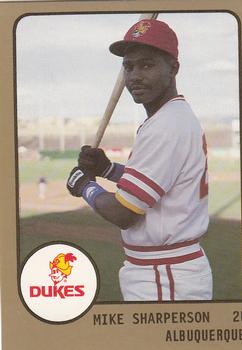 1988 ProCards #253 Mike Sharperson Front