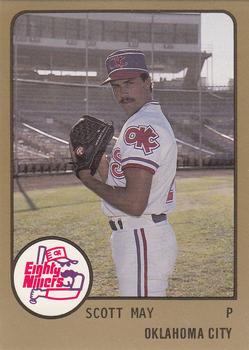 1988 ProCards #27 Scott May Front