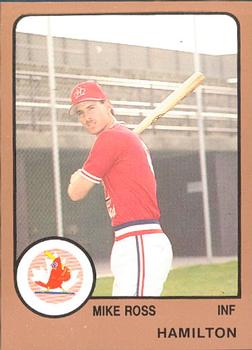 1988 ProCards #1727 Mike Ross Front