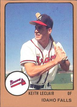 1988 ProCards #1850 Keith LeClair Front