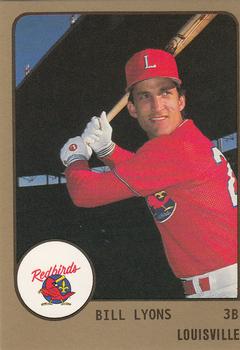 1988 ProCards #432 Bill Lyons Front