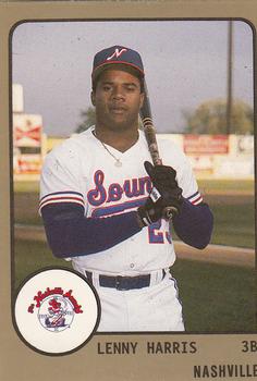 1988 ProCards #489 Lenny Harris Front