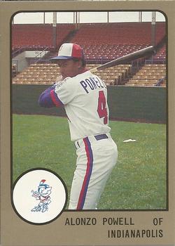 1988 ProCards #520 Alonzo Powell Front
