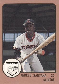 1988 ProCards #705 Andres Santana Front
