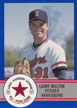 1988 ProCards Eastern League All-Stars #E-17 Larry Melton Front