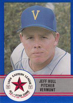 1988 ProCards Eastern League All-Stars #E-35 Jeff Hull Front