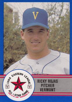 1988 ProCards Eastern League All-Stars #E-36 Ricky Rojas Front