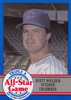 1988 ProCards Triple A All-Stars #11 Scott Nielsen Front