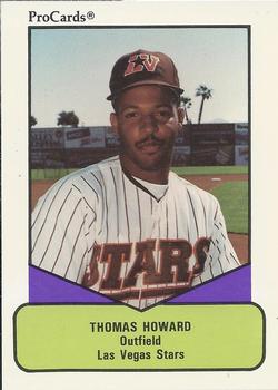 1990 ProCards AAA #23 Thomas Howard Front