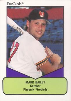 1990 ProCards AAA #39 Mark Bailey Front