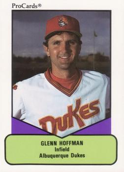 1990 ProCards AAA #73 Glenn Hoffman Front