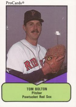 1990 ProCards AAA #425 Tom Bolton Front
