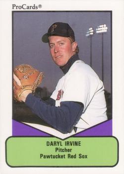 1990 ProCards AAA #429 Daryl Irvine Front