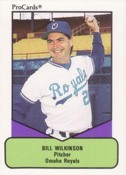 1990 ProCards AAA #602 Bill Wilkinson Front