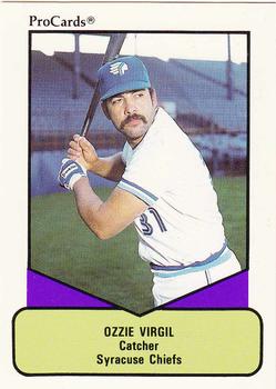 1990 ProCards AAA #355 Ozzie Virgil Front