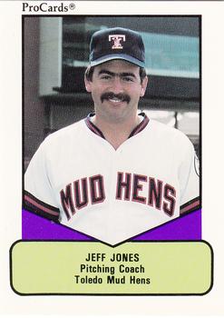 1990 ProCards AAA #395 Jeff Jones Front