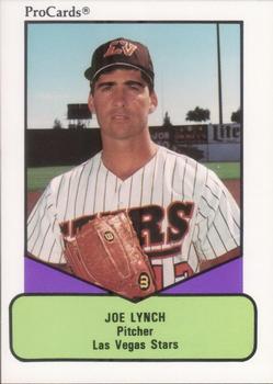 1990 ProCards AAA #3 Joe Lynch Front