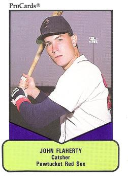 1990 ProCards AAA #436 John Flaherty Front