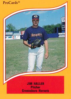 1990 ProCards A and AA #87 Jim Haller Front