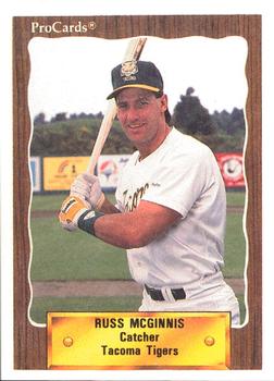 1990 ProCards #96 Russ McGinnis Front