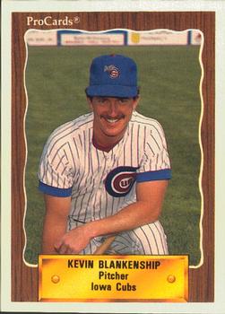 1990 ProCards #311 Kevin Blankenship Front