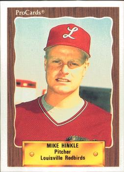 1990 ProCards #399 Mike Hinkle Front