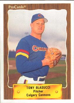 1990 ProCards #644 Tony Blasucci Front