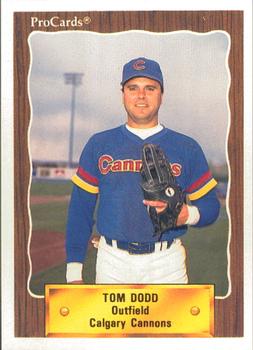 1990 ProCards #662 Tom Dodd Front