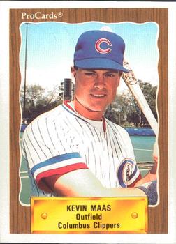 1990 ProCards #691 Kevin Maas Front