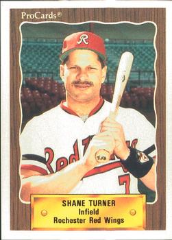 1990 ProCards #711 Shane Turner Front