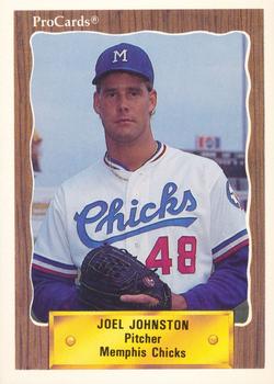 1990 ProCards #1010 Joel Johnston Front