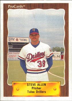 1990 ProCards #1148 Steve Allen Front