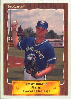 1990 ProCards #1241 Jimmy Rogers Front